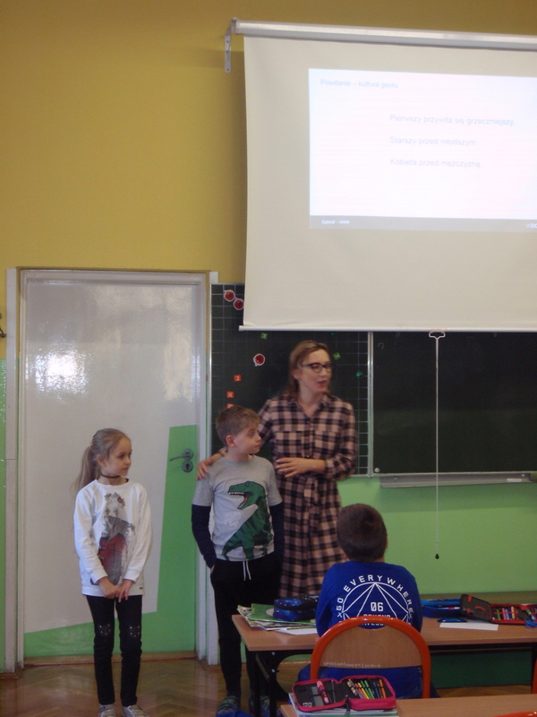 Zajęcia „Savoir-vivre” w klasach 2a i 2c