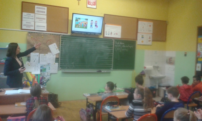 Zajęcia z savoir-vivre w klasie 3c
