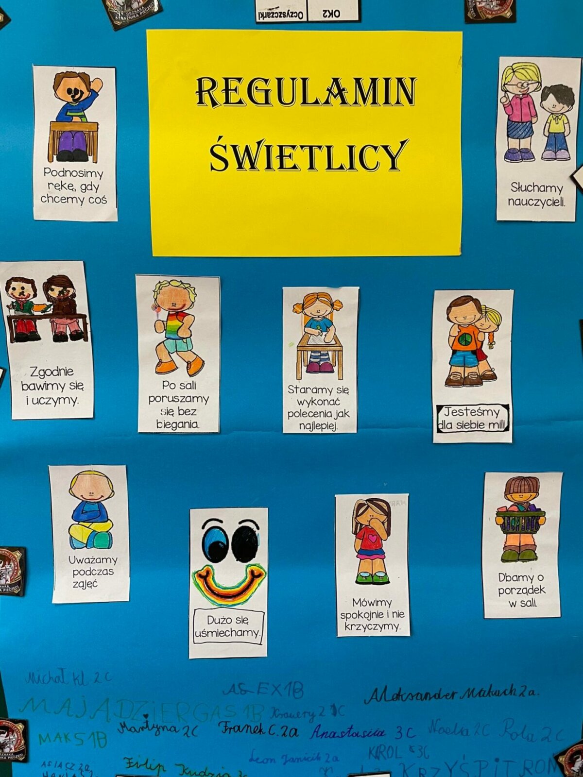 Zasady zachowania w świetlicy szkolnej