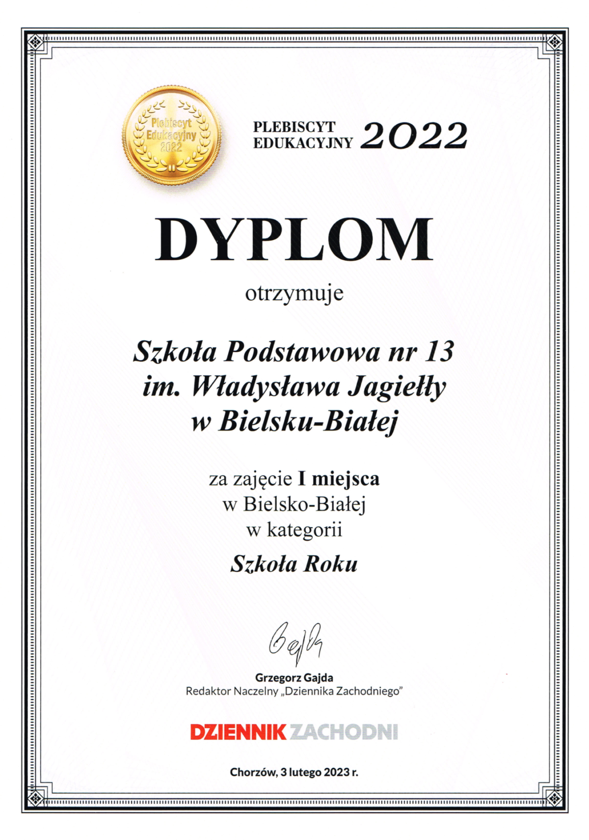 Nasza „Trzynastka”