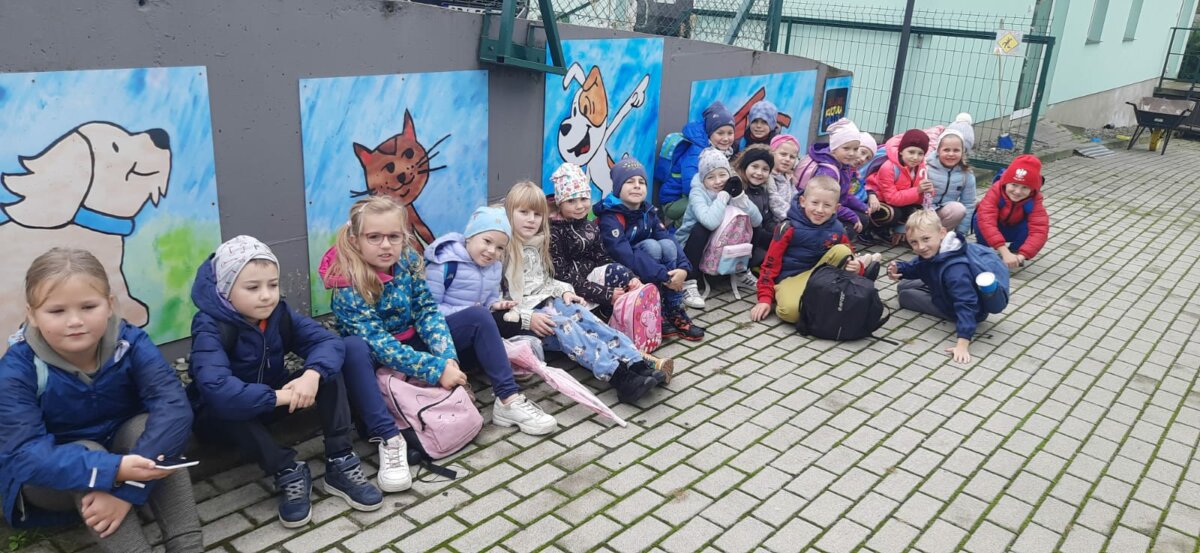 Wizyta klasy Ic w Schronisku dla Zwierząt