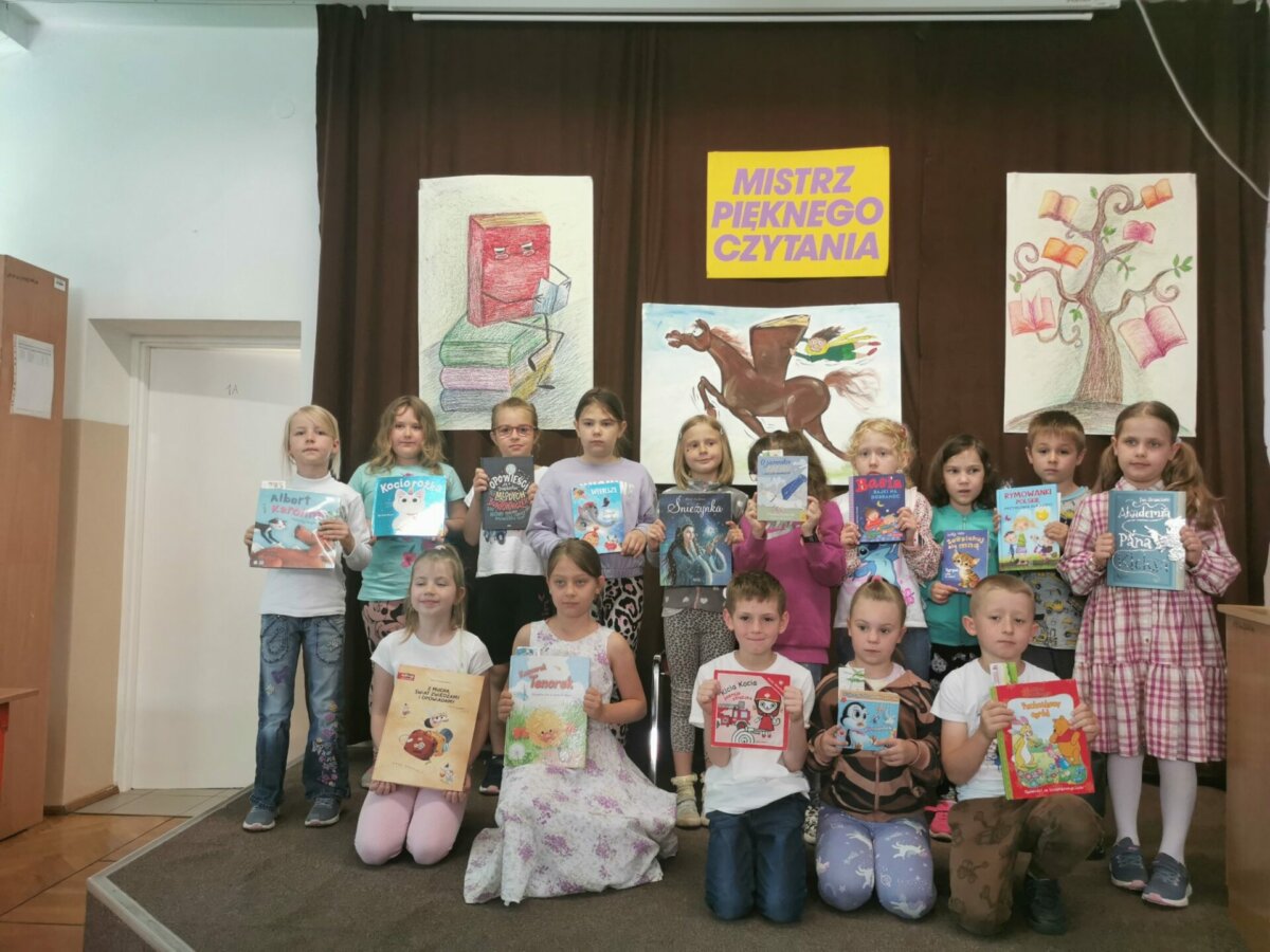 Szkolny konkurs „Mistrz Pięknego Czytania” 