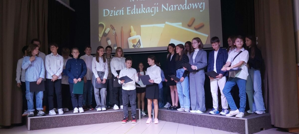 Dzień Edukacji Narodowej w naszej szkole