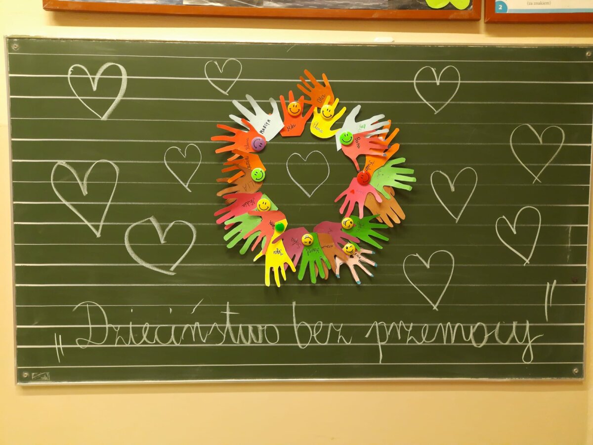 Kampania „Dzieciństwo bez przemocy” w kl. 2b