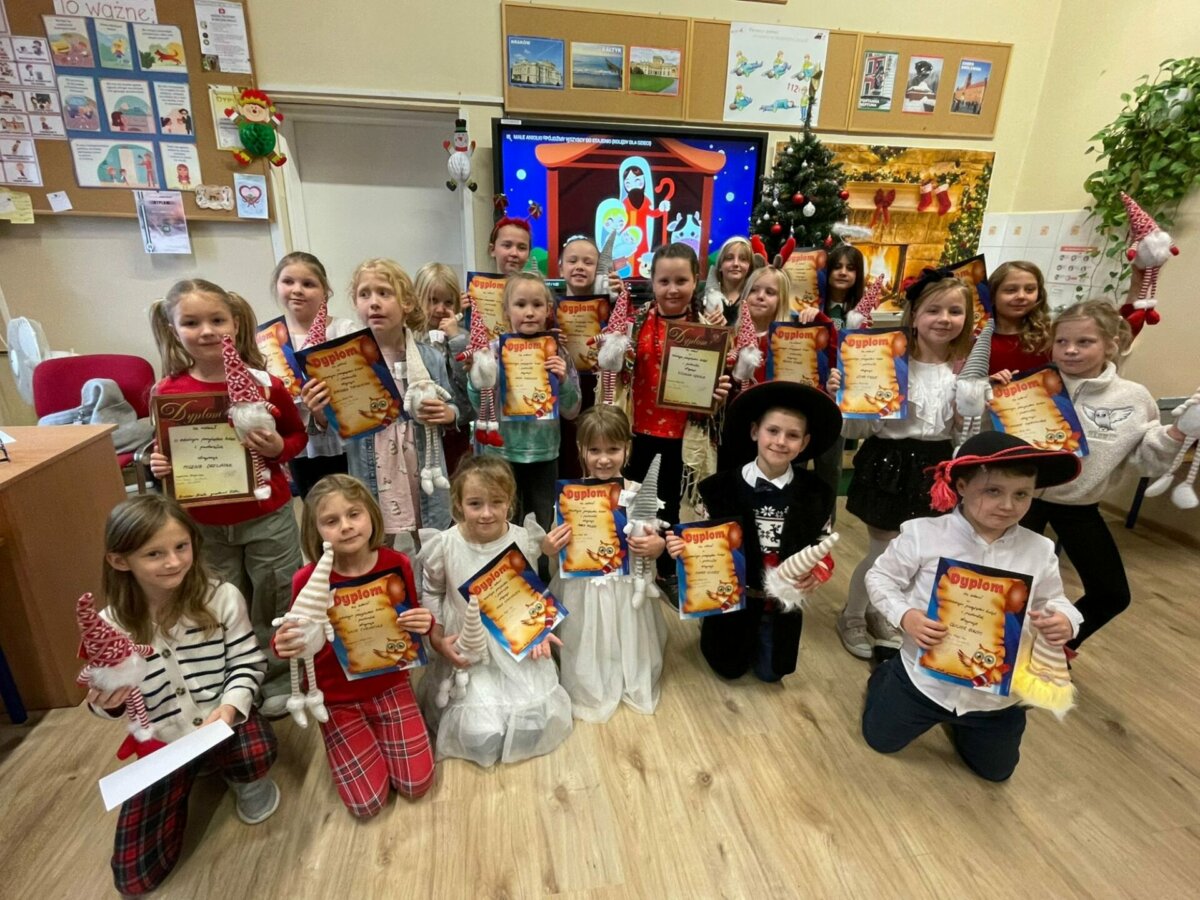Przegląd kolęd i pastorałek w kl. 1=3