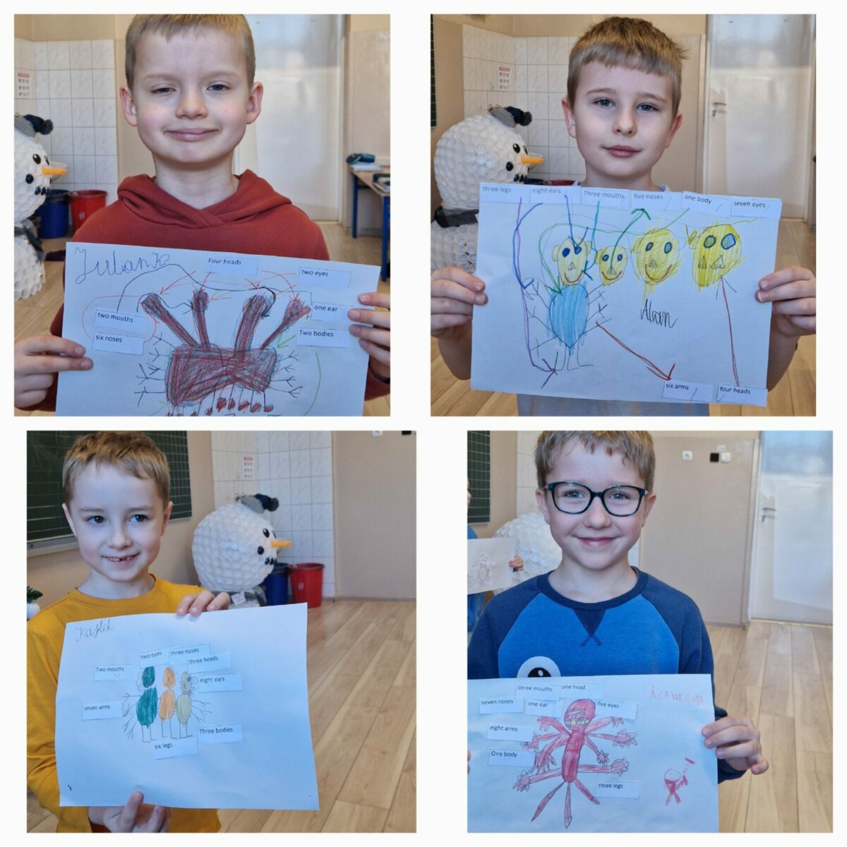 My Monster – Kreatywna Zabawa w klasie 1a