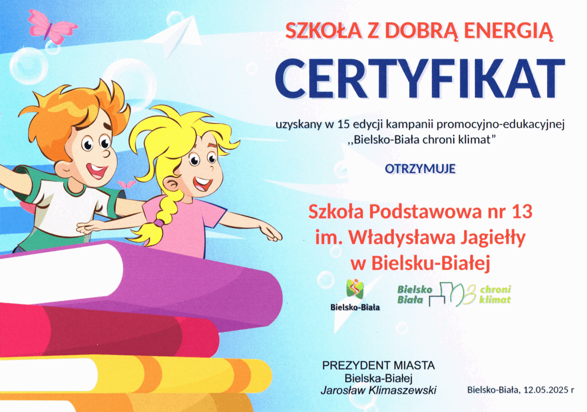 Szkoła z dobrą energią
