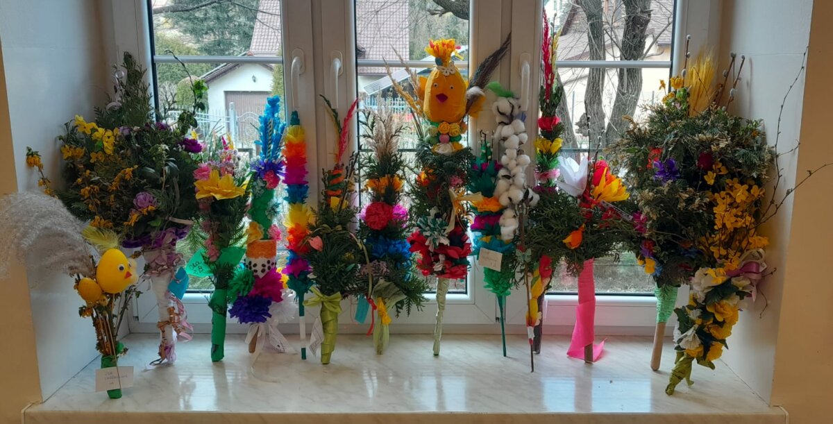Świetlicowy konkurs na palmę wielkanocną