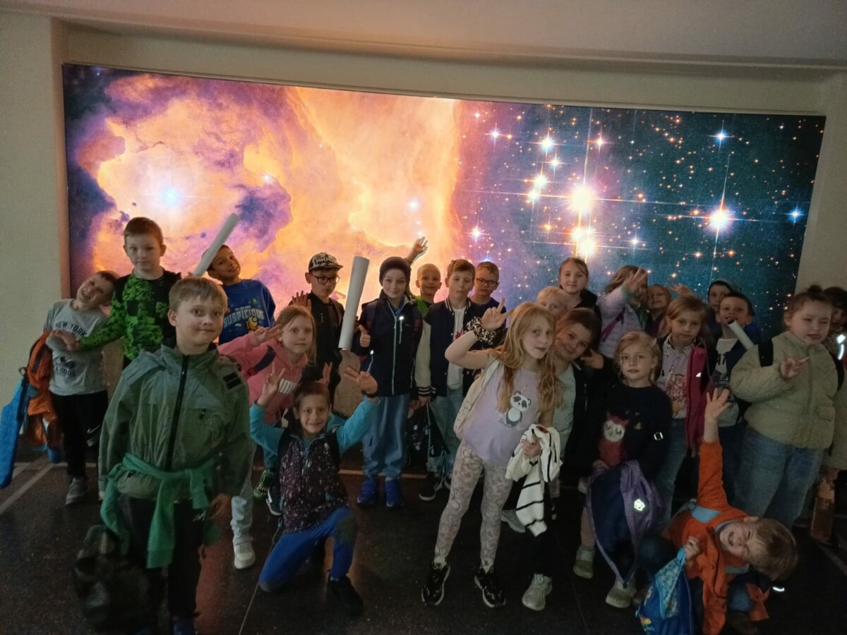 Wycieczka do Planetarium klasy 1d.