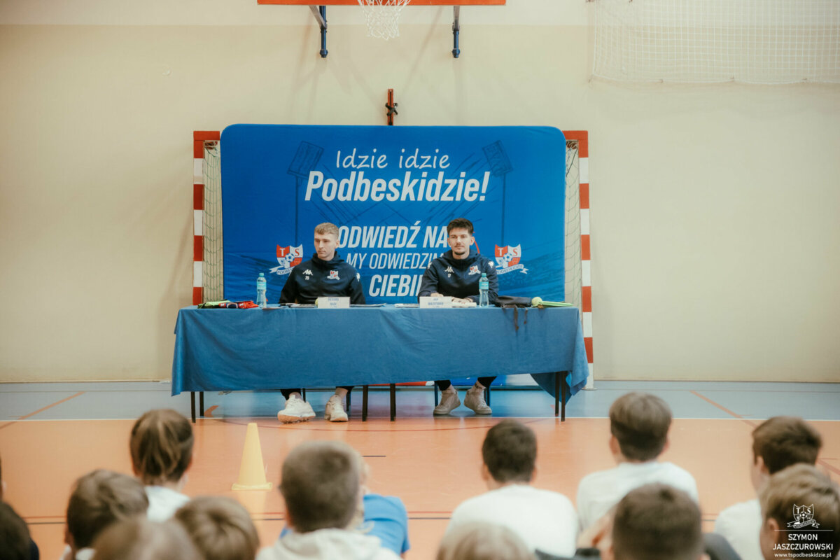 Wizyta piłkarzy TS Podbeskidzie