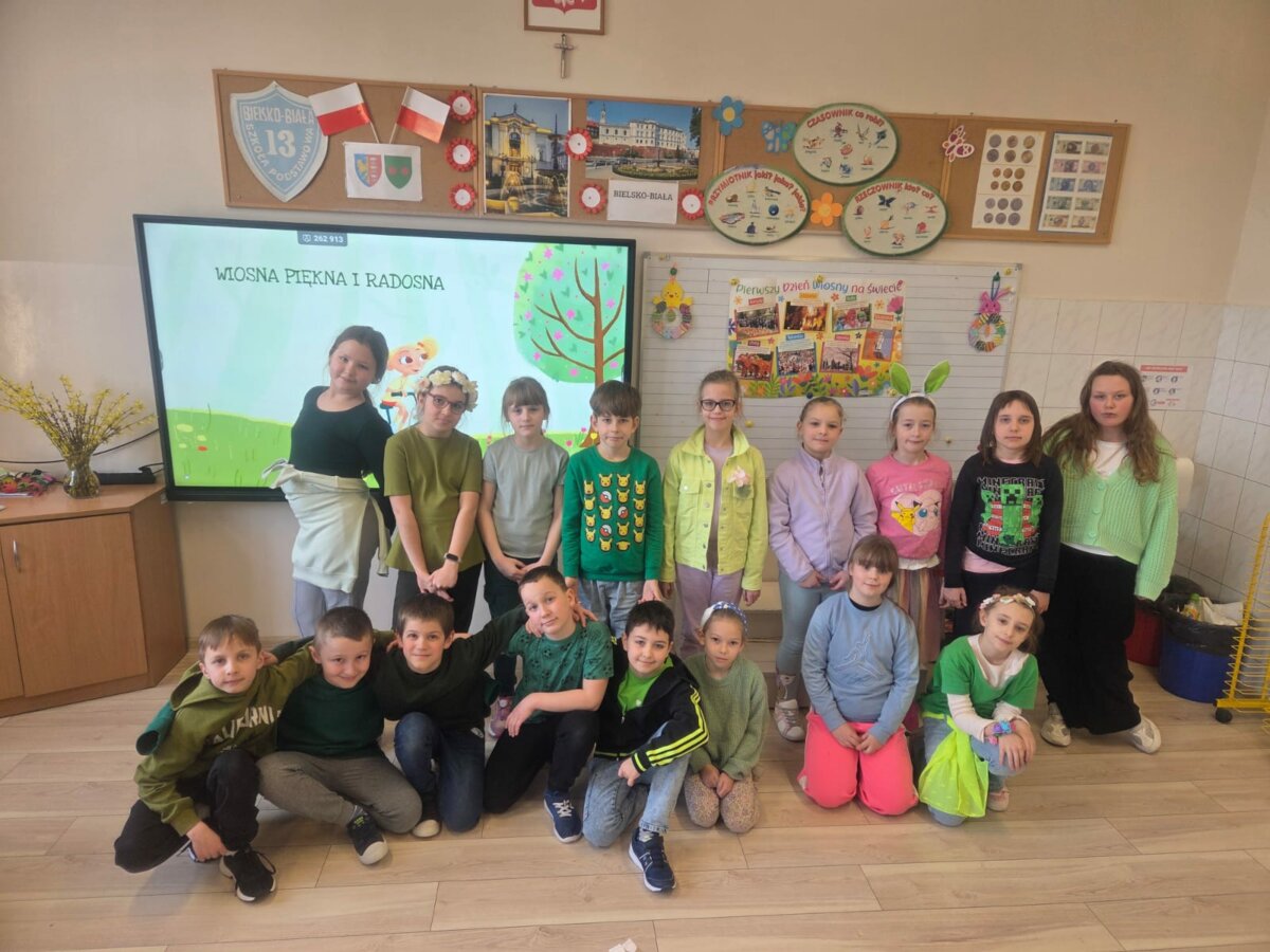 Powitanie wiosny w klasie 3c
